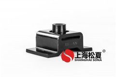 斜流風(fēng)機消音安裝承載力40kg橡膠減震器